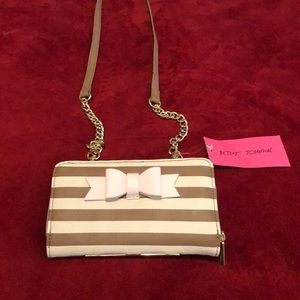Betsey Johnson wallet crossbody bag